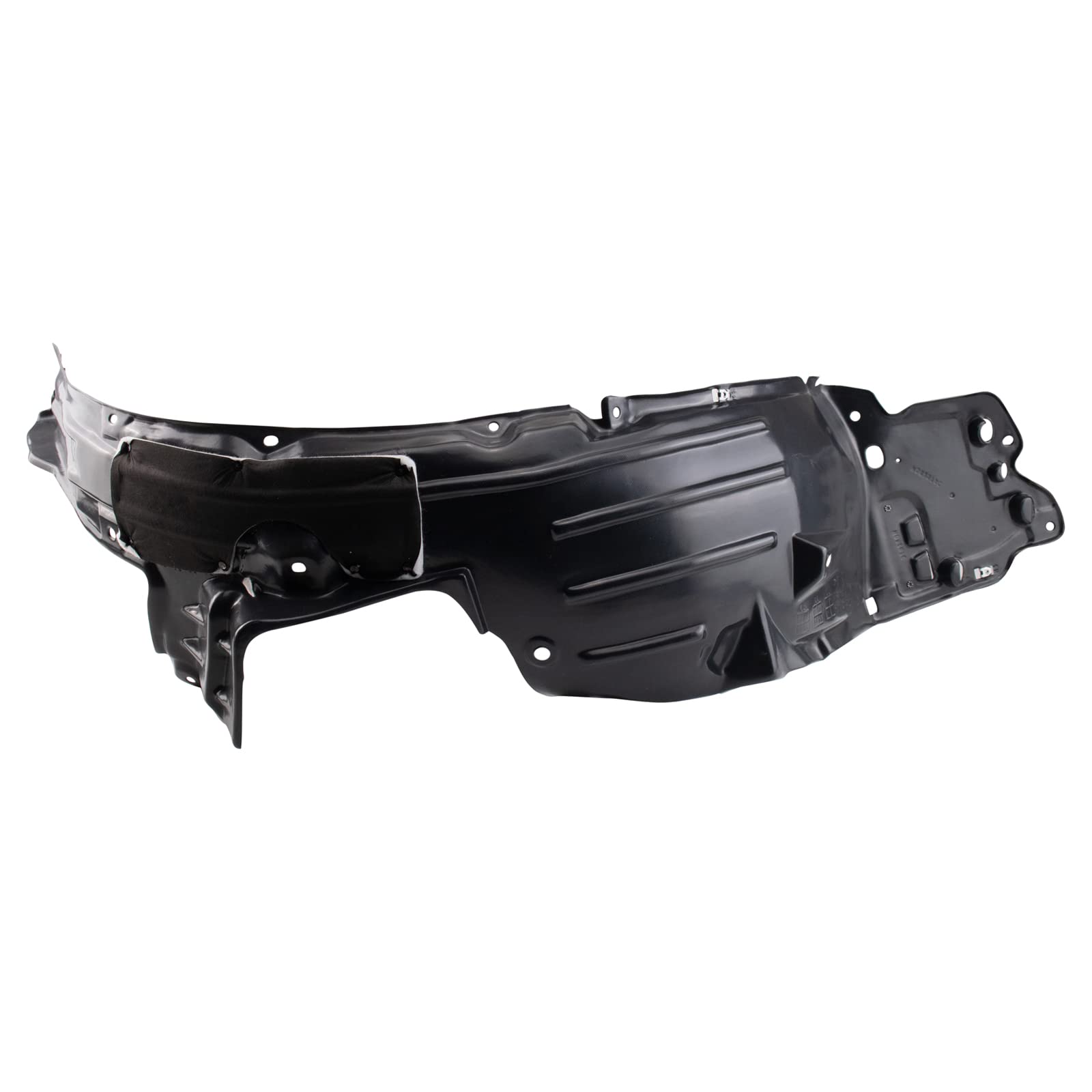 Trq Front Inner Fender Liner Set Compatible With 2018-2020 Honda Fit Ho1248182 Ho1249182