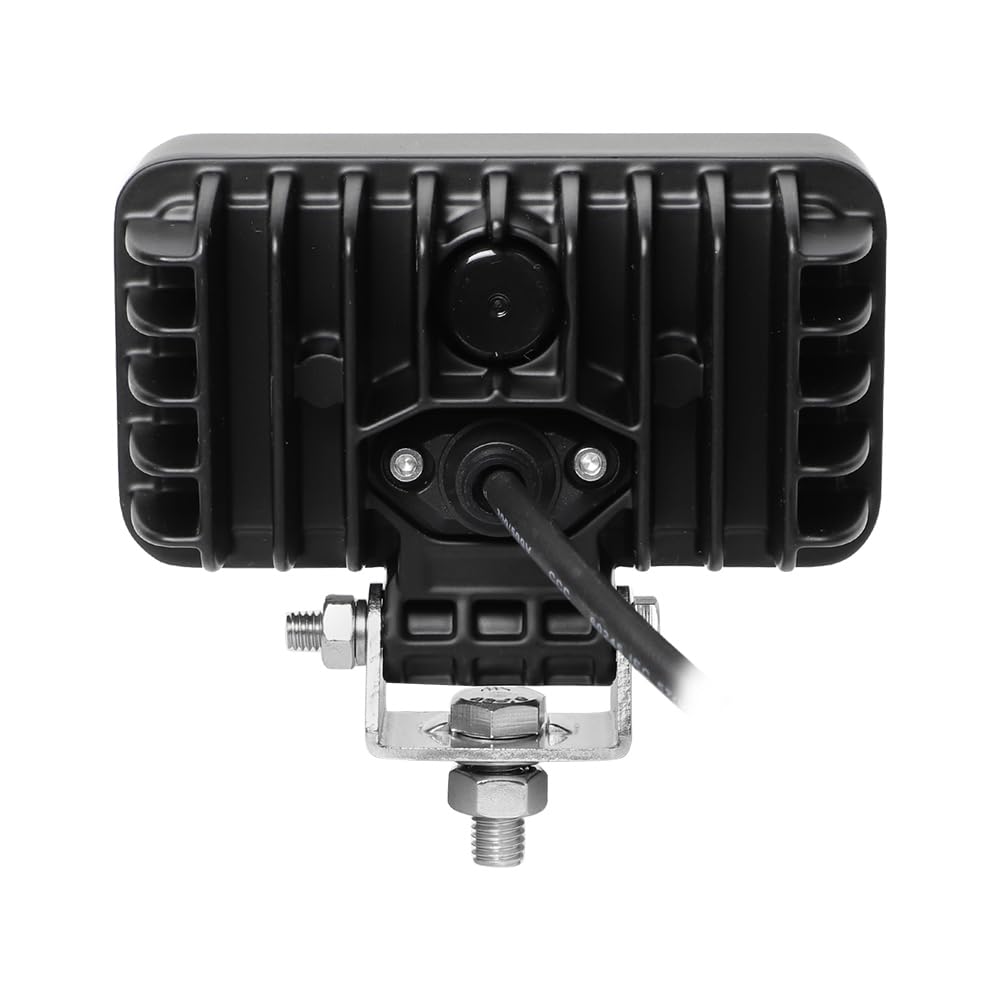 EXZEIT 64W LED Tractor Work Lights - 5600 Lumens Flood Light, White Light, Aluminum, Model ML0606, 12/24V for Trucks & ATVs