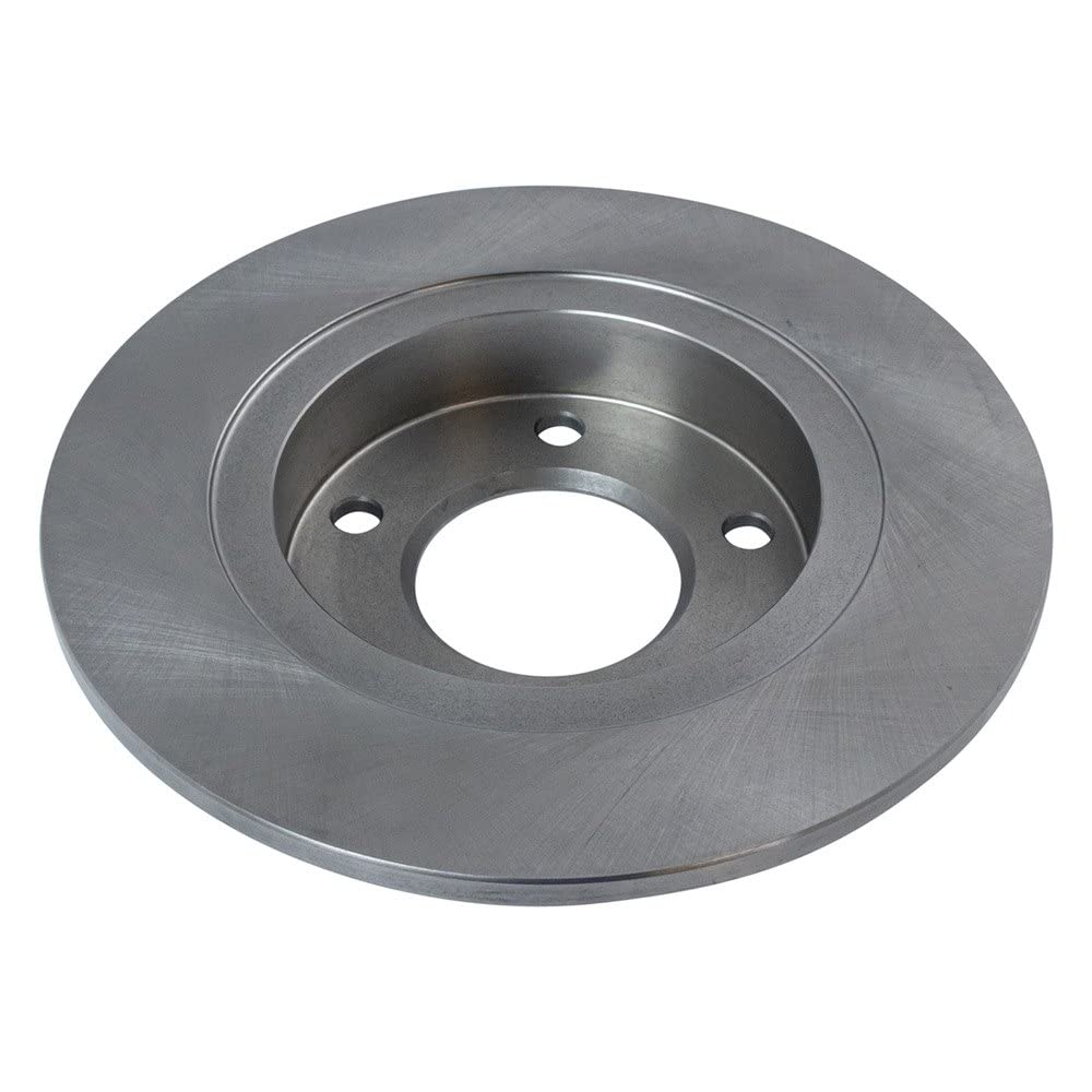 Trq Rear Brake Rotors Set Solid Compatible With 1993-1997 Ford Probe Mazda 626 Mx-6 2001-2003 Protege 2002-2003 Protege5