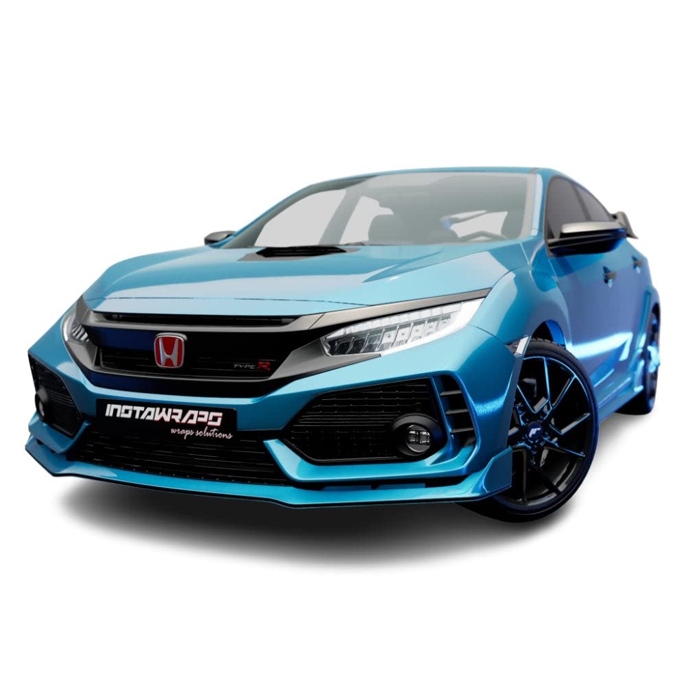 3M 1080 G227 Gloss Blue Metallic 5Ft X 2Ft (10 Sq/Ft) Car Wrap Vinyl Film