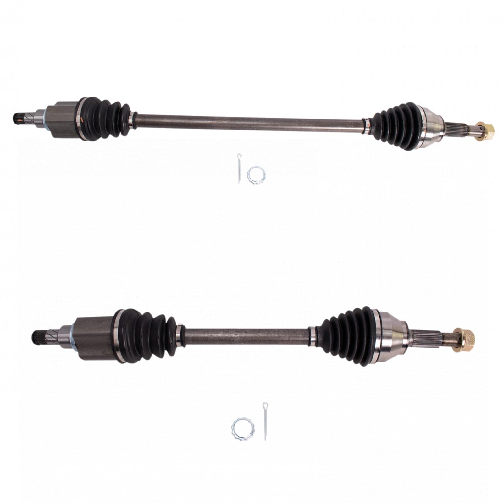 TRQ CV Axle Shaft Assembly Set for 2013-2019 Nissan Sentra - Driver & Passenger Side, Model CSA34185