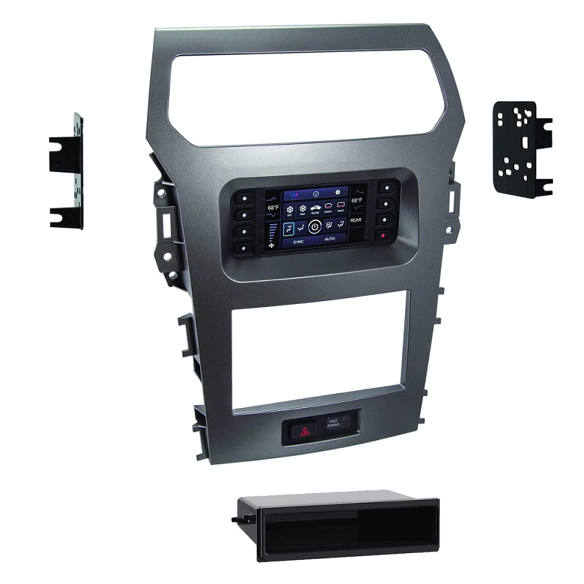 Metra 99-5847Ch 2011-2015 Ford Explorer (With Factory 4.2 Screen) In-Dash Mounting Kit
