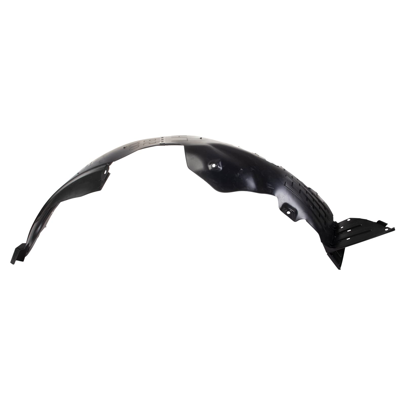Trq Front Inner Fender Liner Set Compatible With 2014-2016 Kia Soul Ki1248130 Ki1248140 Ki1249130 Ki1249140