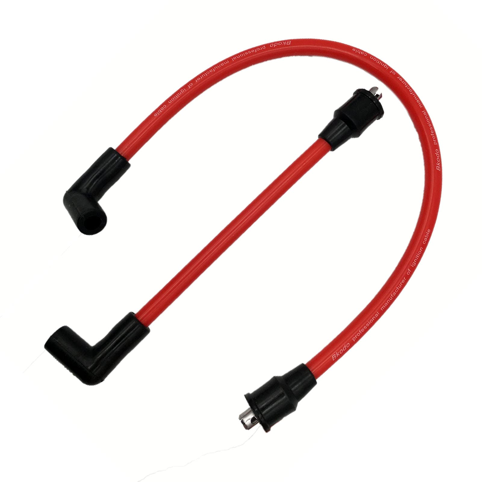 IBVIBV 10mm Spark Plug Wires Compatible with Harley-Davidson Softail 1984-1999 FXST/FLST