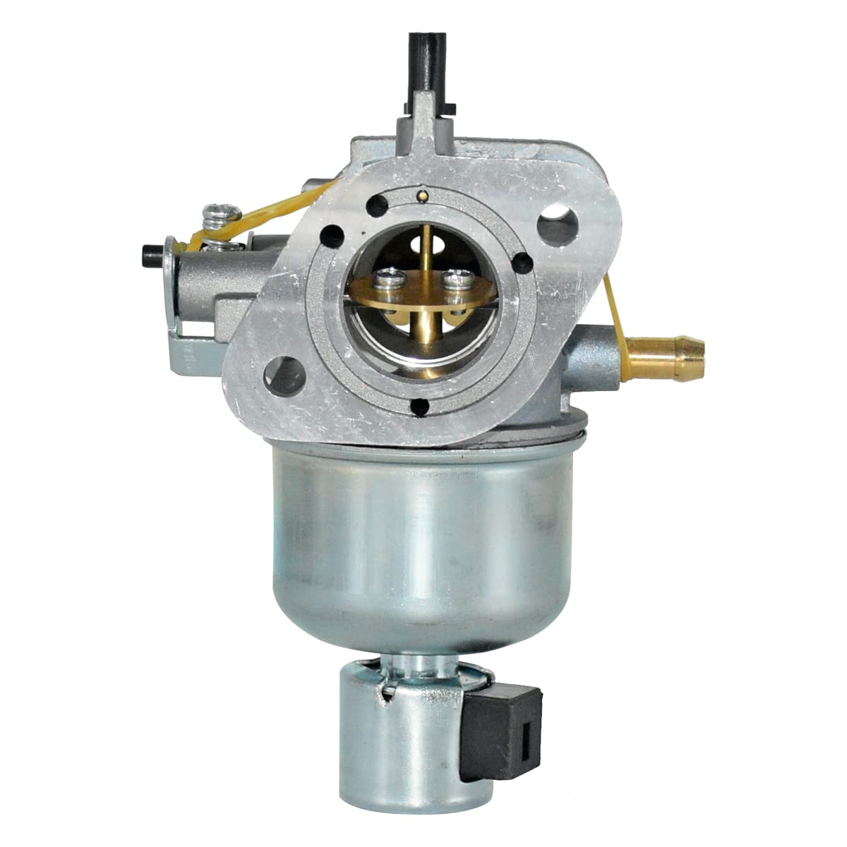 JDLLONG Carburetor for K-awasaki FS481V FH580V FS541V FR600V Engines, Model 15004-0827, Includes Air Filter & Fuel Pump, Silver