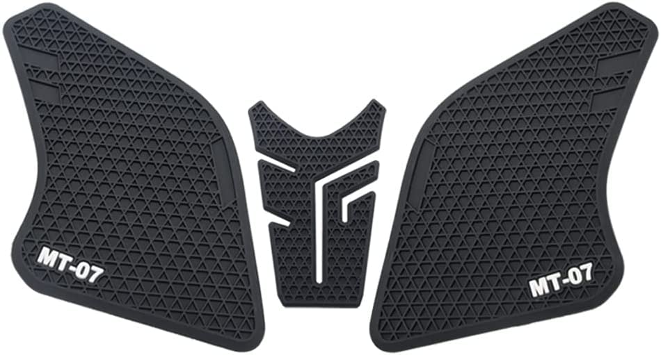 Wodpice Motorcycle Gas Tank Protectors for MT 07, Non-Slip Fuel Tank Sticker, Waterproof Fuel Tank Side Traction Pad for MT-07 M