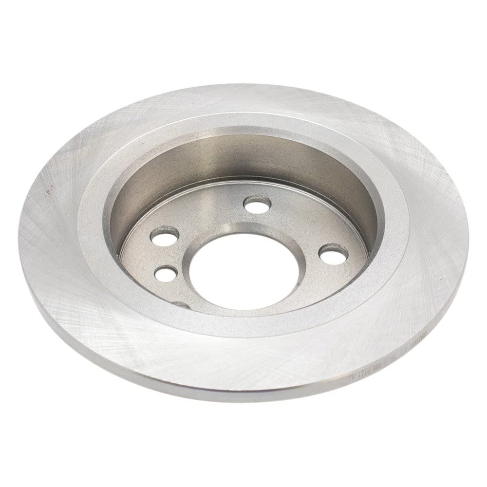 Trq Rear Brake Rotors Set Solid Compatible With 2014-2024 Mini Cooper