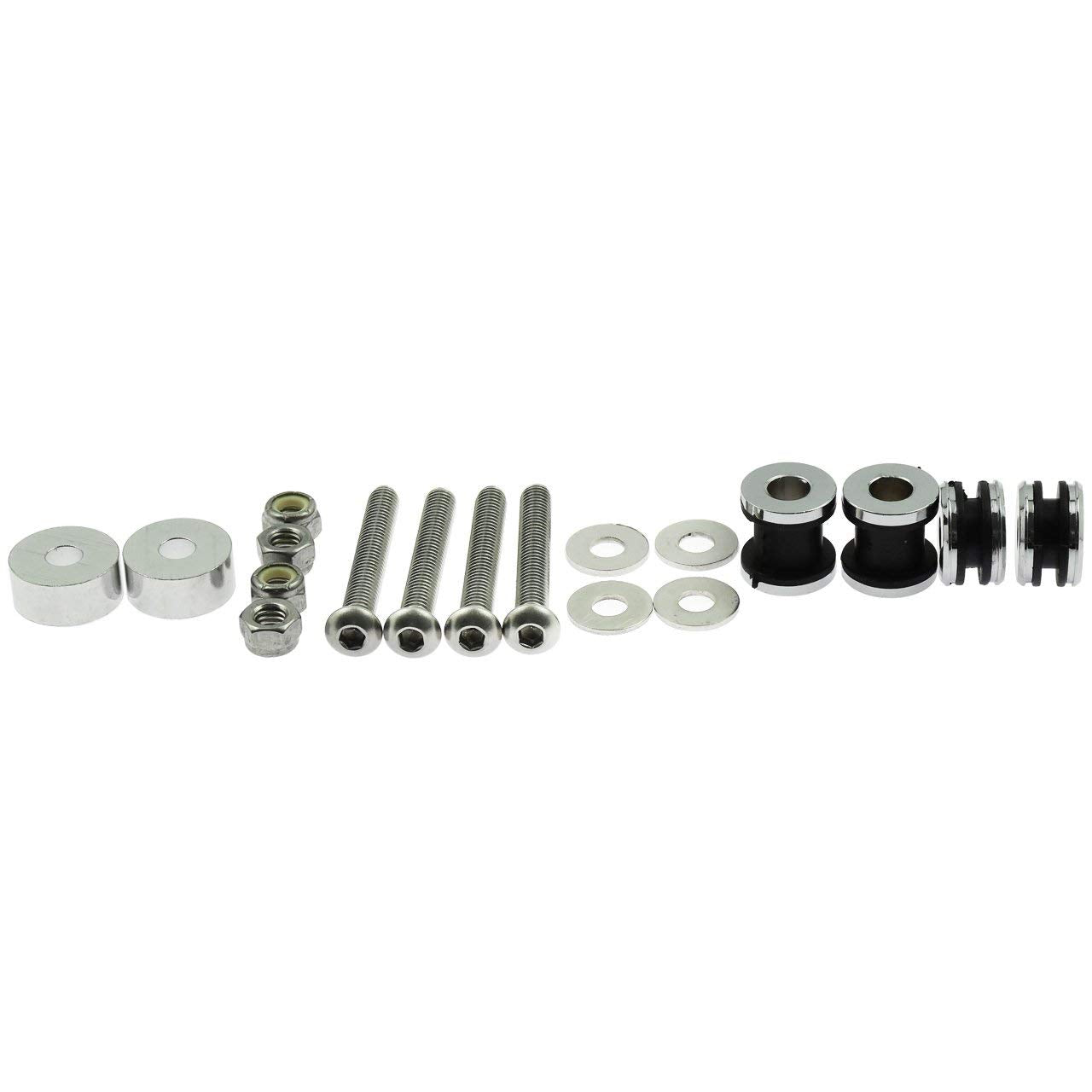Tcmi Motorcycle Sissy Bar Docking Hardware Kit For Harley Touring Flstc Fxstsb Fxsts Fxstc Flstf Fxst Fxstb Flstn 1984-2023