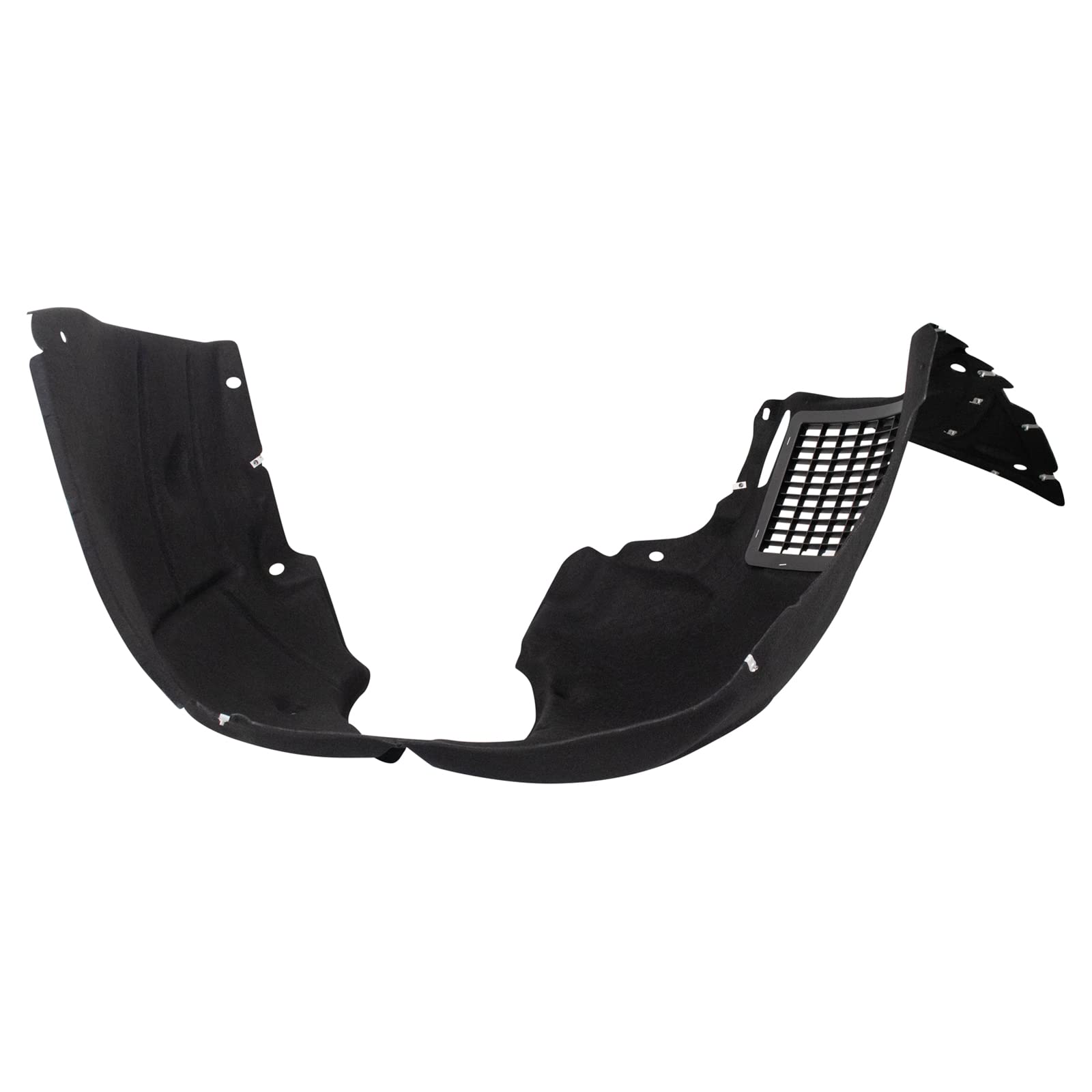 Trq Inner Fender Liner Set Compatible With 2016-2022 Chevrolet Camaro Gm1248296 Gm1249296