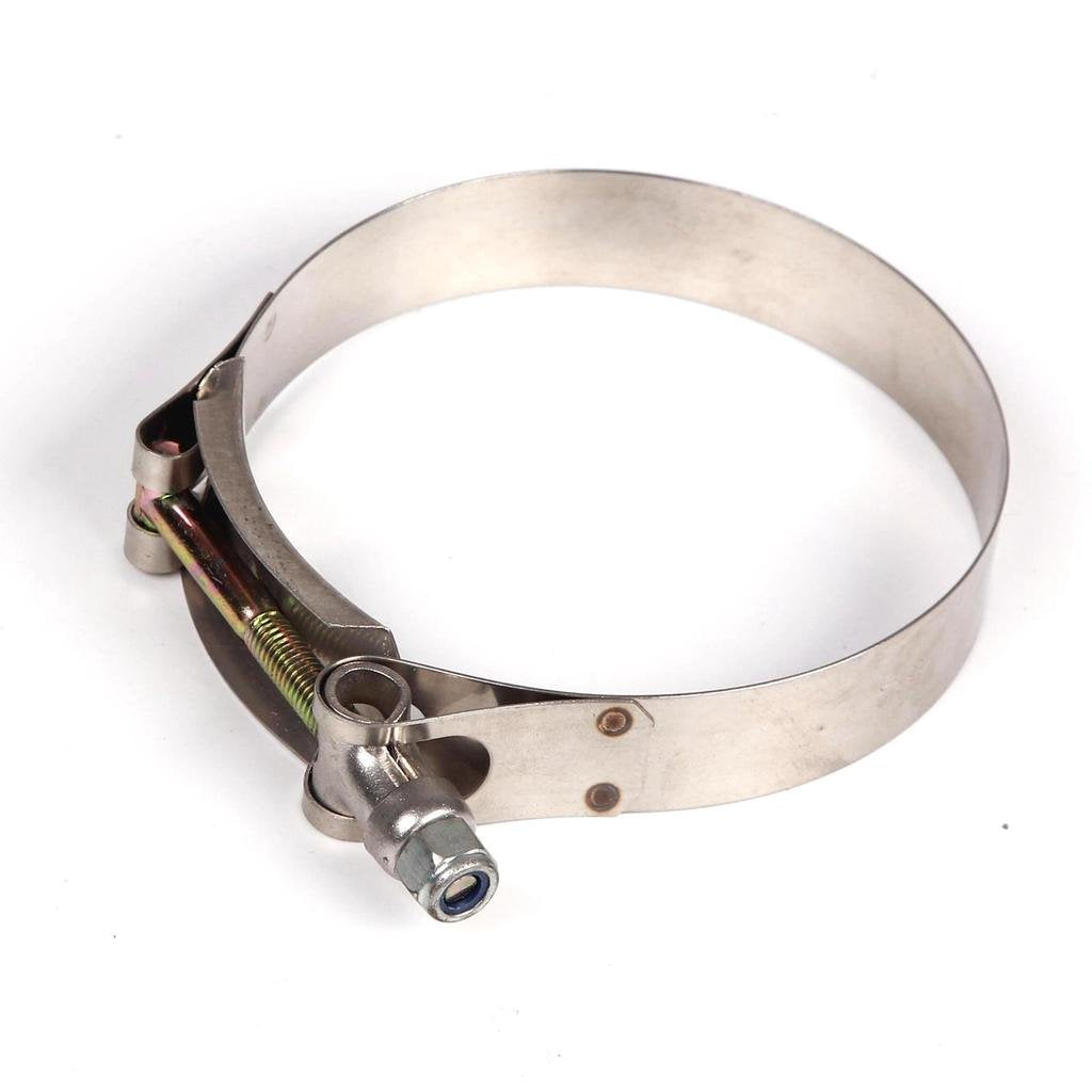 2Pcs 3.5Inch 95Mm - 103Mm Stainless Steel T-Bolt Clamps Turbo Intake Intercooler Clamp