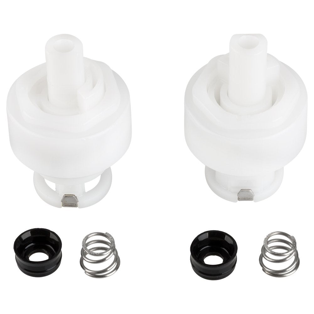 Dura Faucet DF-RK400 Acrylic RV Cartridge Replacement Kit for White Knobs