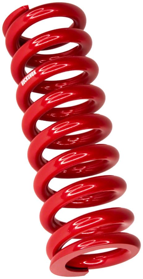 RockShox Metric Coil Spring - 151mm Length, 57.5-65mm Travel, 400 lb, Electric Red