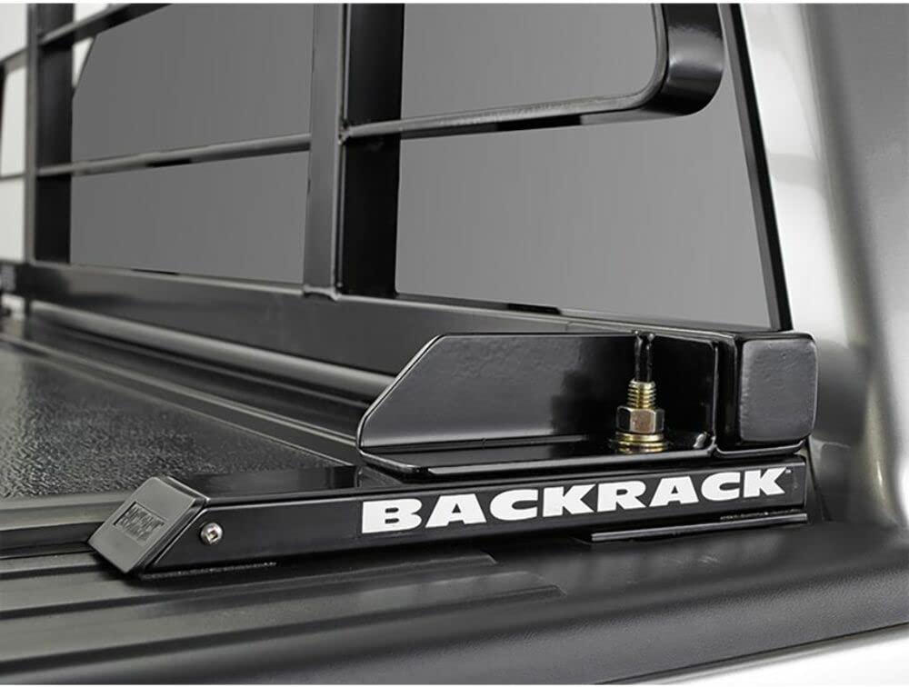 RealTruck Backrack Hardware Kit for use w/LowProfile Tonneau, Black, No Drill | 40117 | Fits 20022024 RAM 2500/3500; 20022018