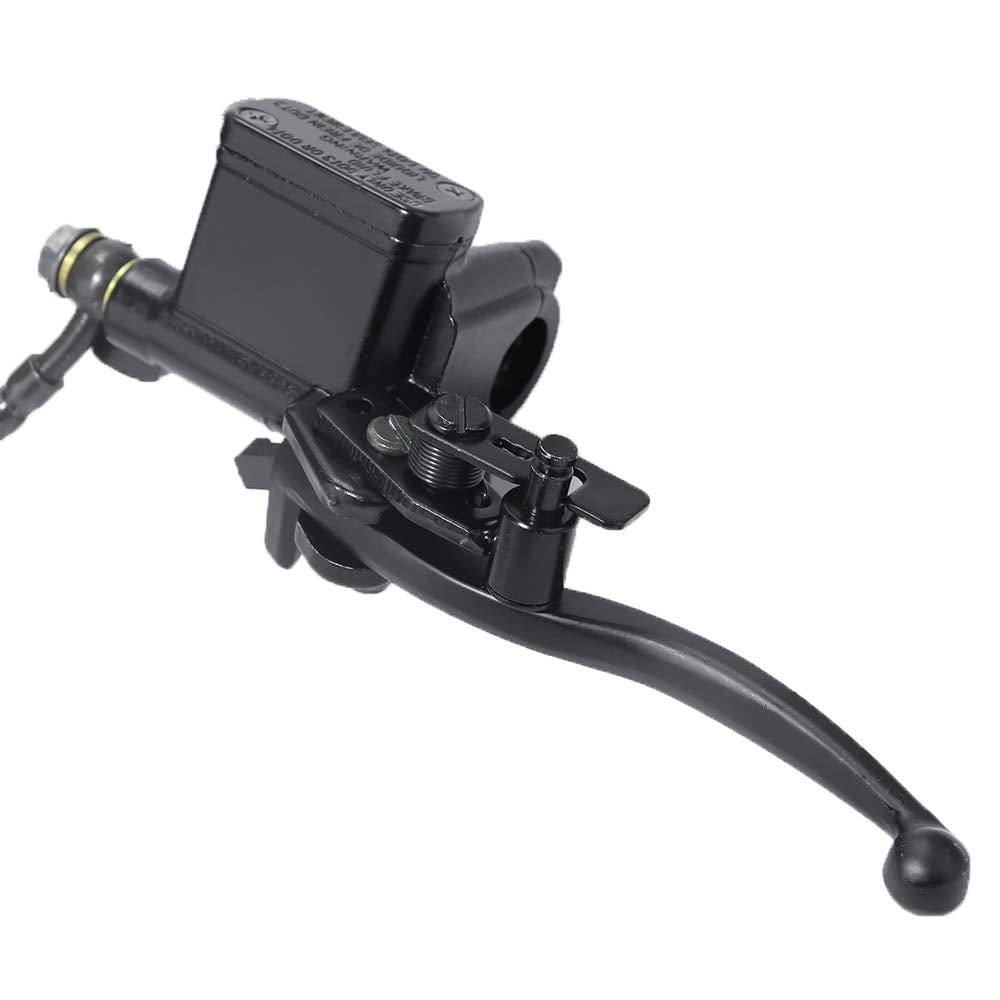 Rear Hand Hydraulic Disc Brake Master Cylinder Caliper Assembly with Brake Pads for Chinese ATV Quad TaoTao Buyang Coolsport Kaz