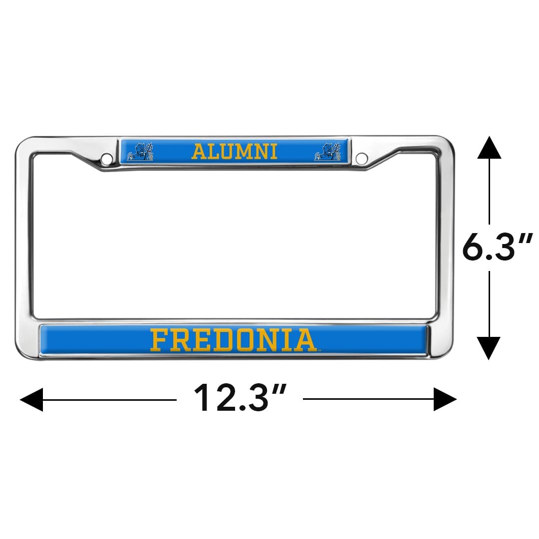 Fredonia State University Alumni Full Size Standard License Plate Metal Frame