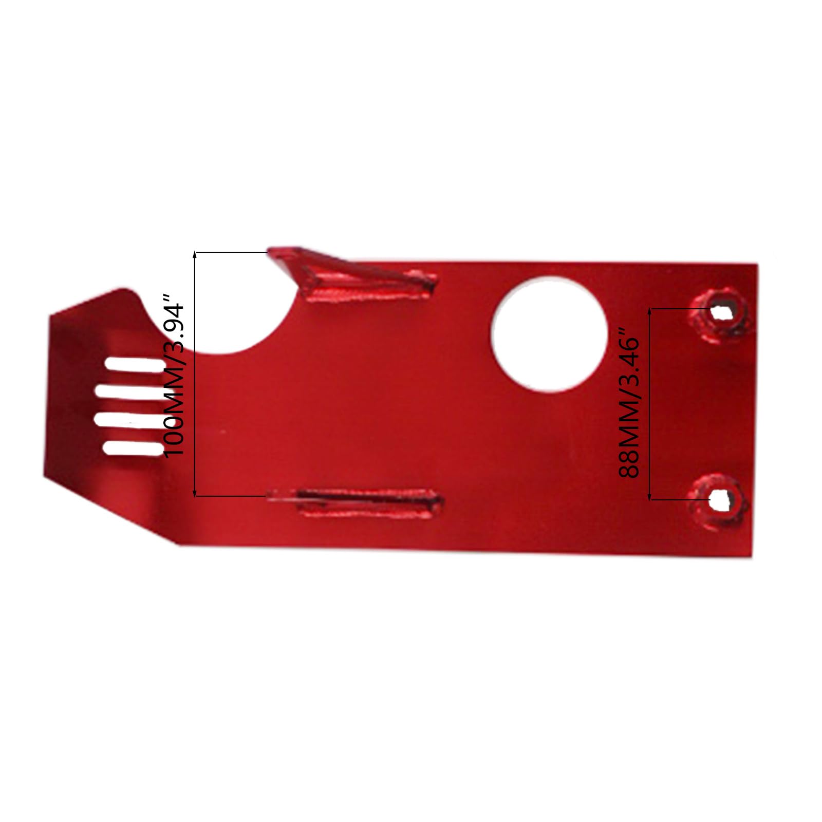 New Olym Aluminum Foot Start Engine Skid Plate For Xr50 Xr70 Lifan Yx Ssr110 125 Thumpstar Coolster Apollo Kymco Gmx Nxd Demonx