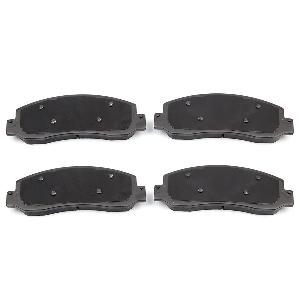 Eccpp D1069-7974 Front Semi Metallic Disc Brake Pad Set Fit For Ford For F-250 Super Duty 2005-2011,For Ford For F-350 Super Dut