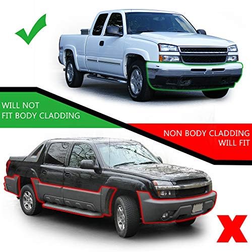 G-Plus Headlights Assembly, Compatible With 2003 2004 2005 2006 Chevy Avalanche 1500 2500 Bumper Headlamp, Smoky Lens Chrome Hou