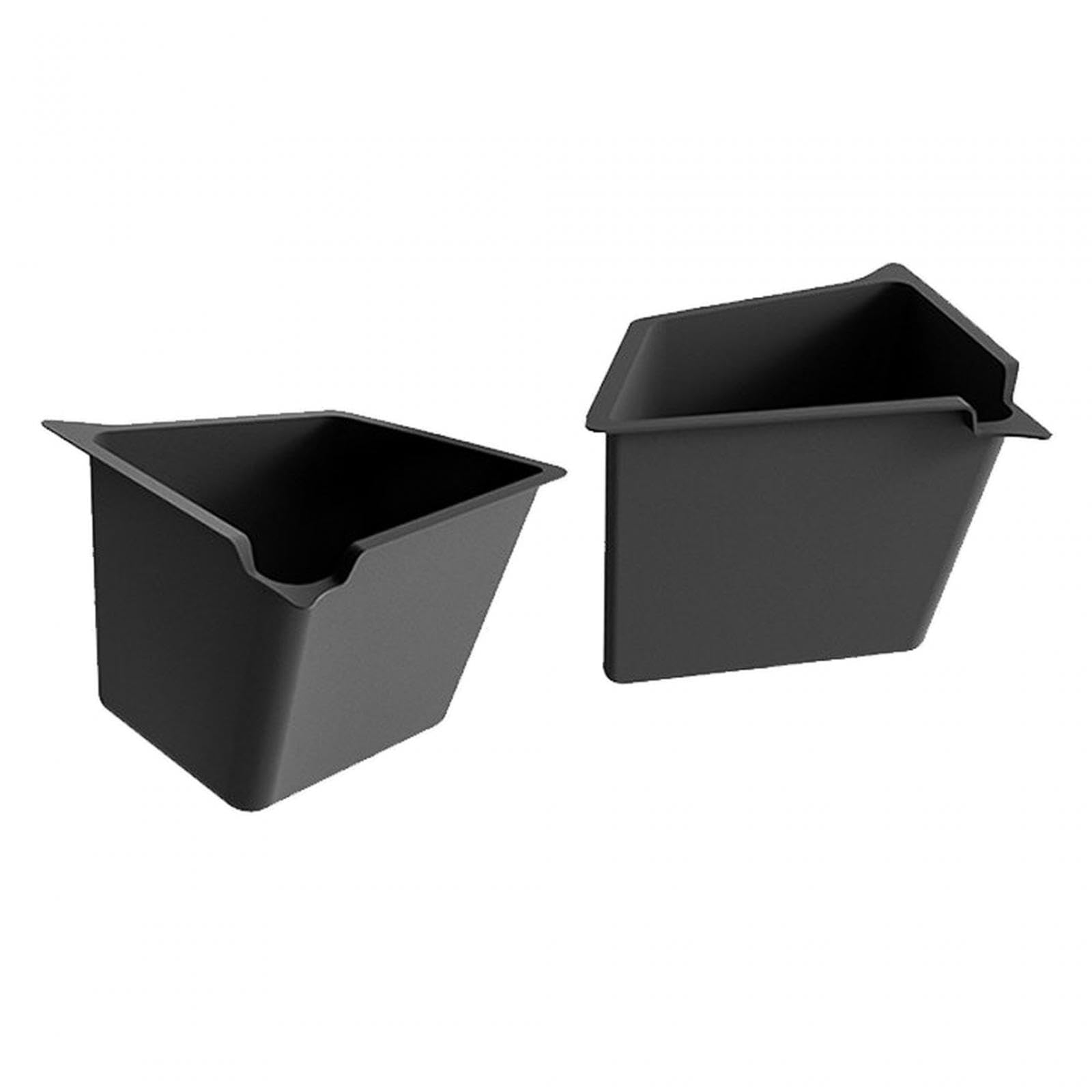Ujeavette 2 Pieces Rear Trunk Organizer Side Storage Box Sturdy For Tesla Model Y