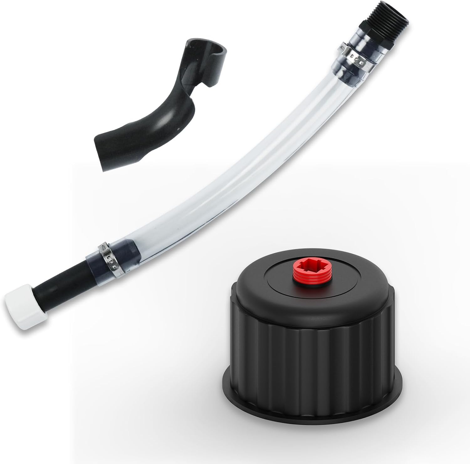 ADKUN Racing Fuel Filler Hose & Cap Kit for Racing Fuel Jug 5.5 Gallon, Gas Can Spout Hose Bender,Racing Fuels 3042 Replacement 