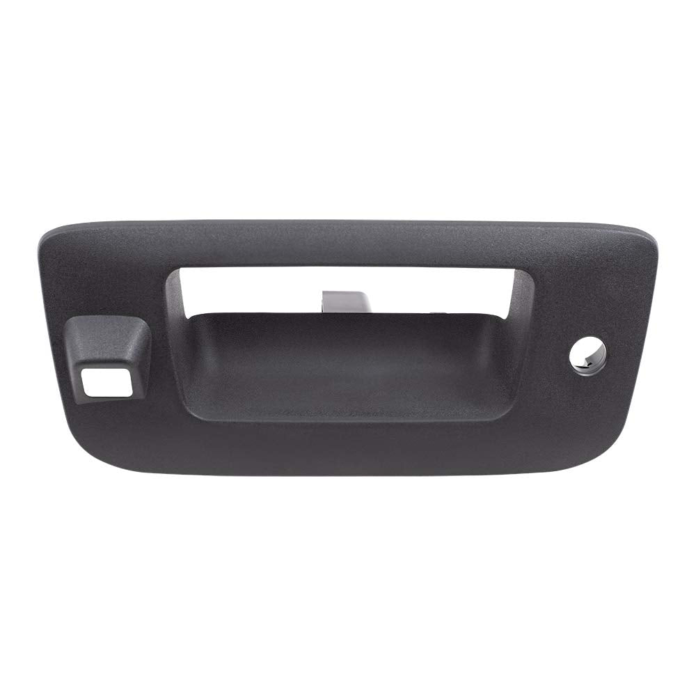 07-14 Silverado Sierra Pickup Tailgate Handle Trim Bezel Rear View Camera Hole