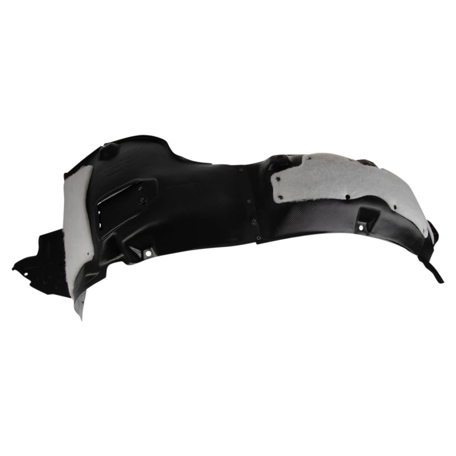 Trq Inner Fender Liner Set Compatible With 2011-2013 Hyundai Sonata Hy1248134 Hy1249134