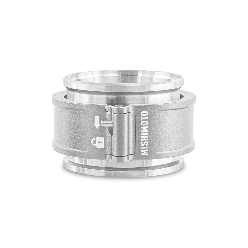 Mishimoto Mmclamp-Qd-25Cl Quick Release Clamp Assembly, 2.5 Silver