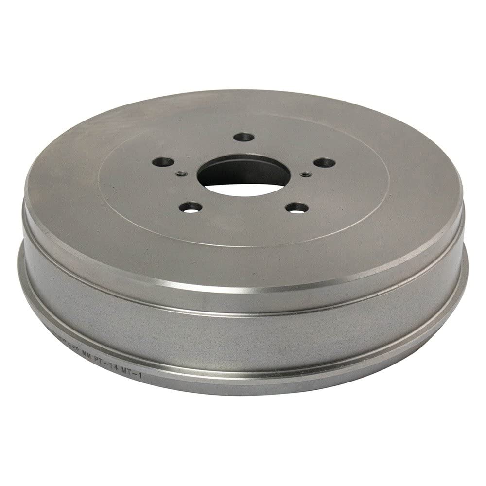Trq Rear Brake Drum Pair Set Compatible With 2005-2015 Toyota Tacoma Models With 5 Lugs Only