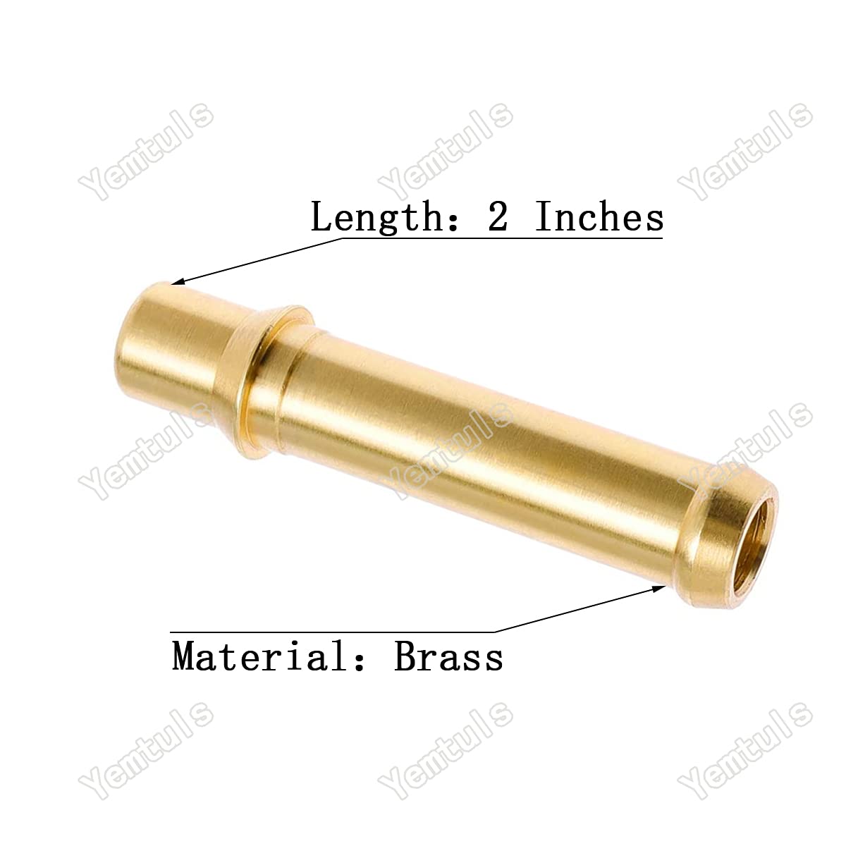 Yemtuls 397 Transmission Line Fitting Kit Fits For Gm 1996 And Later Snap-In Style Lines Includes 304 Stainless Steel Clamp, Pac
