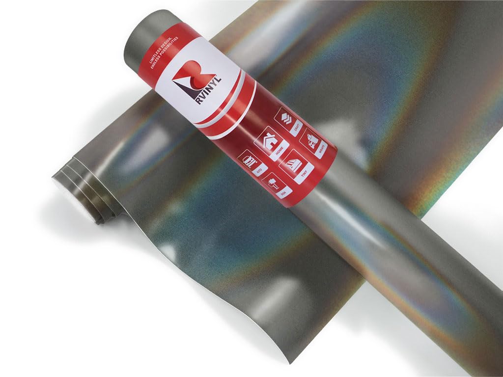 3M 2080 Series Sp281 Satin Flip Psychedelic - 1Ft X 1Ft - Dual Cast Car Wrap Vinyl Film And Controltac Air Release Adhesives - B