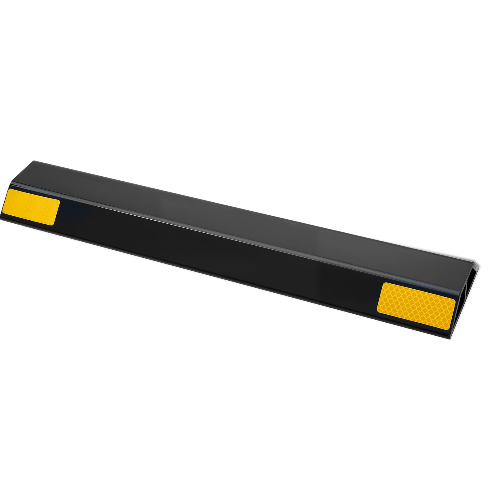 VEVOR Parking Stopper, 18 Inch 2 Pcs Heavy Duty Parking Aid for Garage, PP Curb Garage Floor Stopper with Reflective Strips, Veh