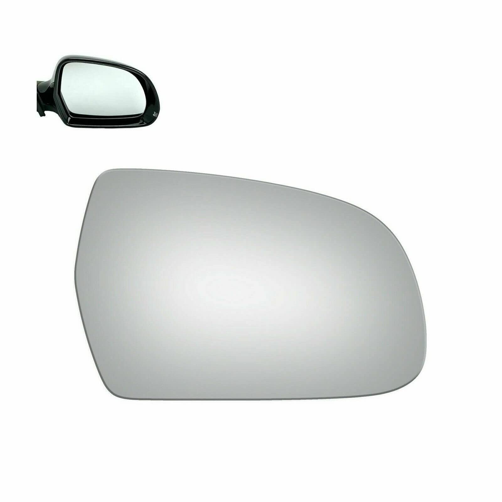 Adanz Mirror Glass fit for 2011-2013 Audi A3 2010-2016 Audi A4 2010-2017 Audi A5 QUATTRO 2013-2015 Audi IR S5 2010-2016 Audi S4