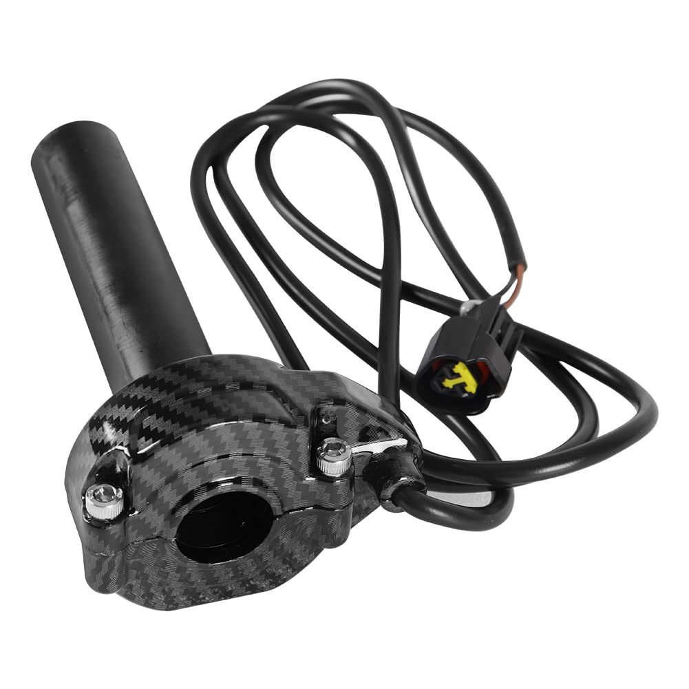 Generic Surron Throttle Handle - Carbon Fiber Quick Twister Grips for Electric Dirt Bike - Black