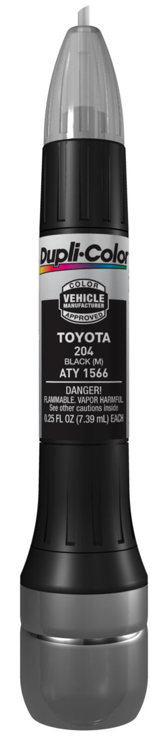 Dupli-Color Aty1566 Scratch Fix All-In-1 Exact-Match Automotive Touch-Up Paint – Toyota Black – 0.25 Oz. Paint Pen