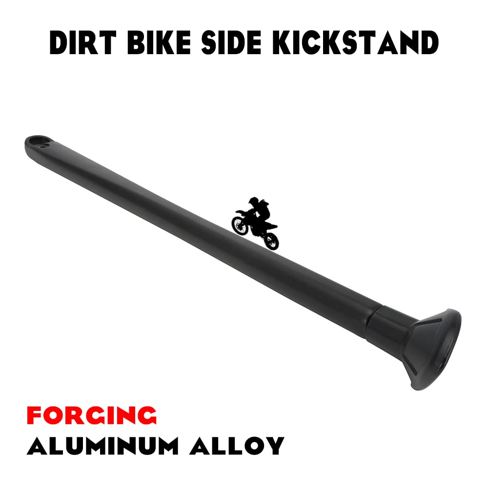 JFG RACING Dirt Bike Kickstand Side Stand Forging Aluminum With Springs For XC XCW XCF EXC EXCF 150 200 250 300 350 400 450 500
