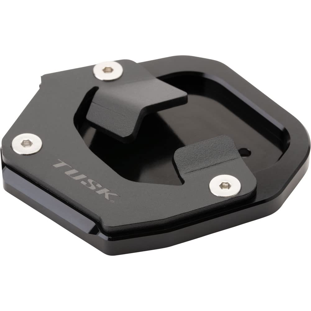 Tusk Billet Side Stand Foot Black Compatible with Yamaha Tenere 700 2021-2024