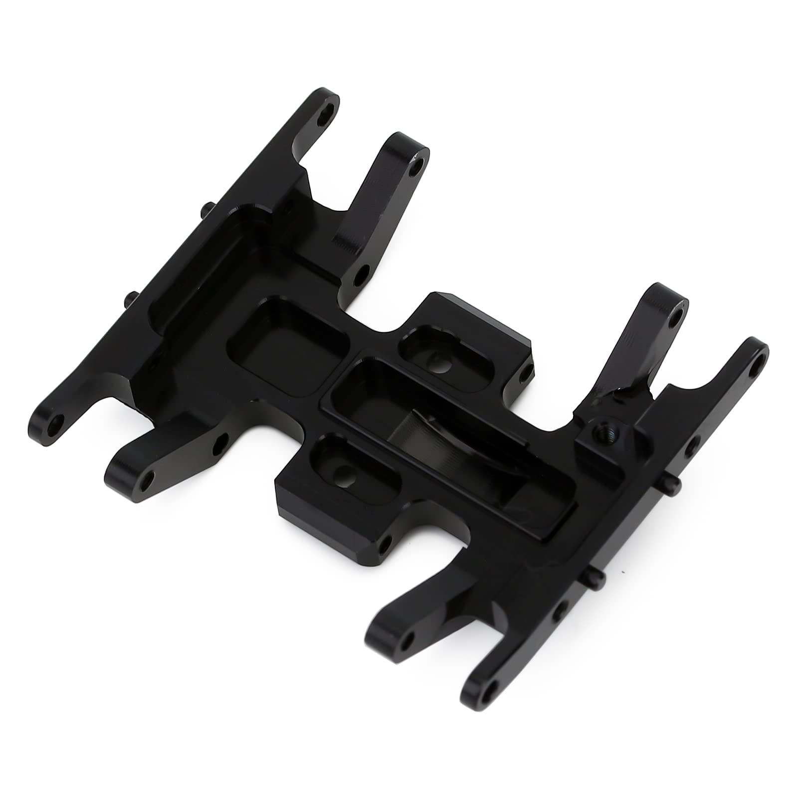 Injora Rc Skid Plate For Axial Scx24 Bronco Gladiator Deadbolt C10 Upgrades Parts 1/24 Rc Crawler(Black