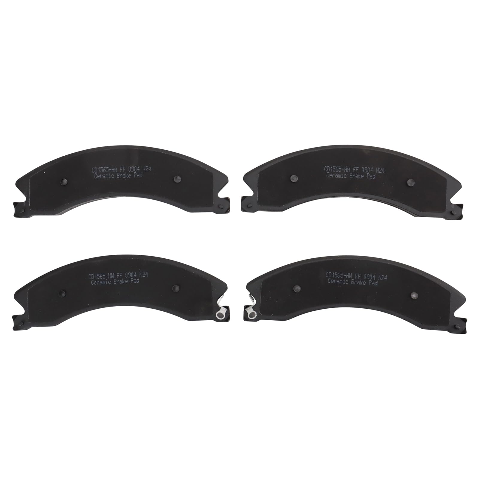 Trq Posi Ceramic Brake Pad Kit For Express 3500, Nv 1500, Savana 3500, Sierra 2500, Silverado 2500, Titan Xd