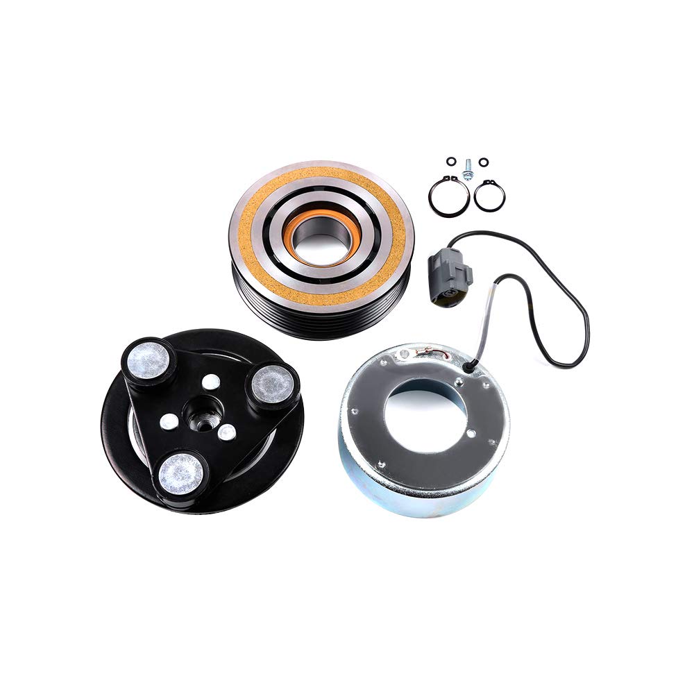 OCPTY Air Conditioning Compressor Clutch CO 24005C for Mazda 3 for Mazda 5 Model for Mazda CX-7 2.3L 2006-2009