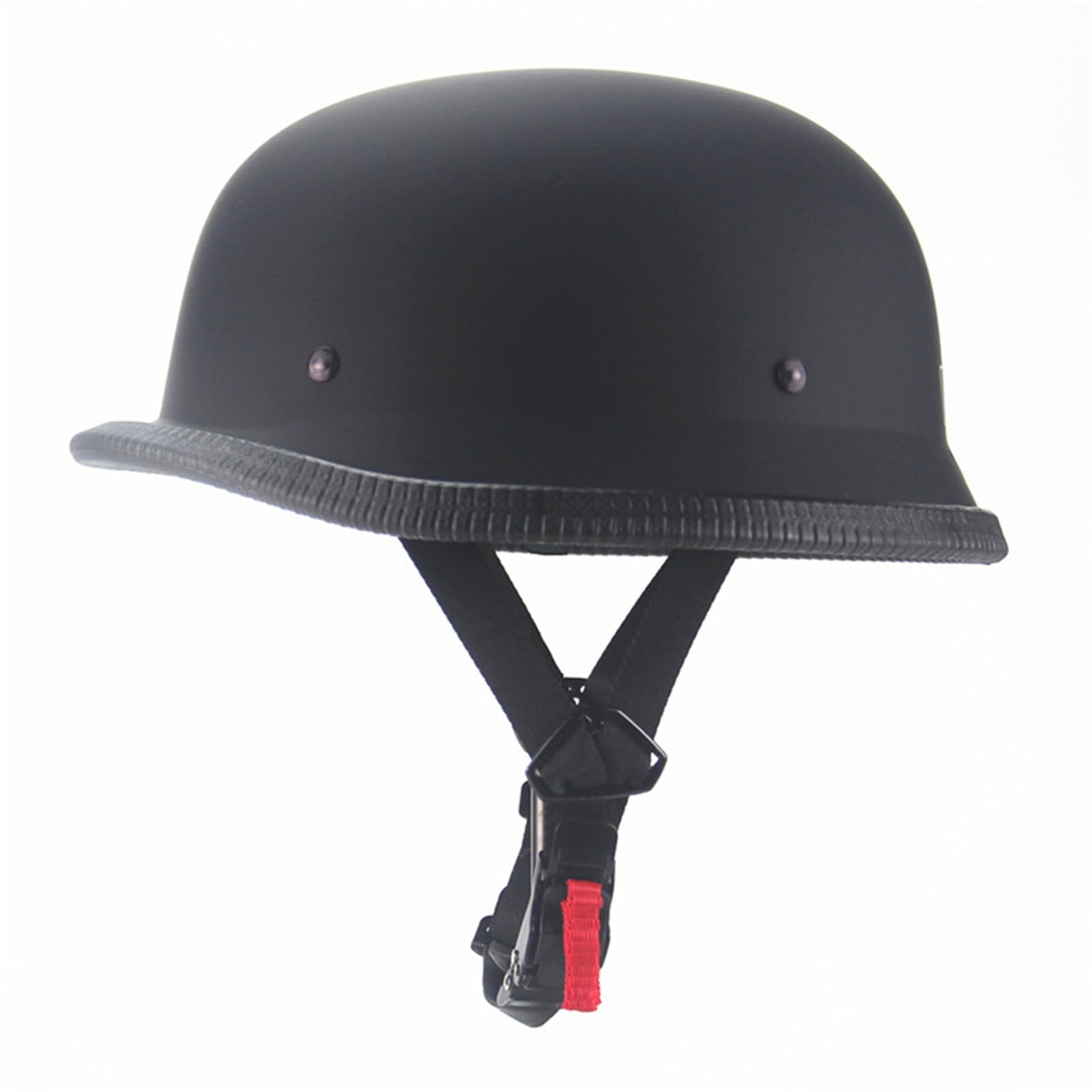German Style Motorcycle Helmet,Adult Half Helmet Open Face Dot Approved, Motorcycle Cruiser Scooter Cool Helmet (Medium, Matte B