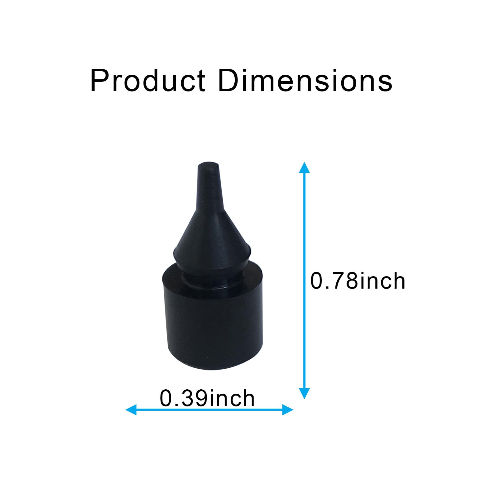 BOATSHIP 8PCS Fuel Cap Filler Stopper - Rubber Bumper for Chevrolet & GMC Models