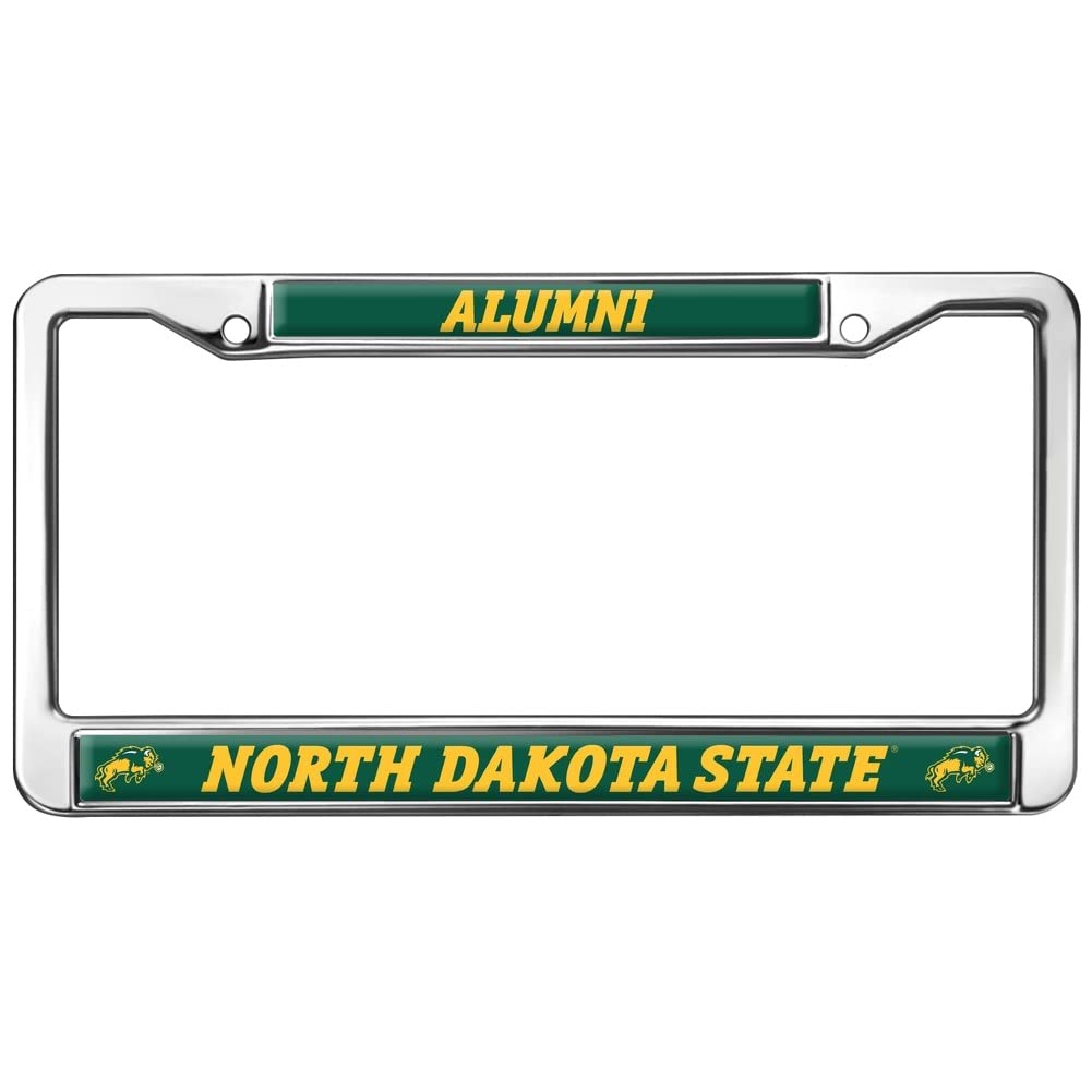 North Dakota State Alumni Logo Full Size Standard License Plate Metal Frame