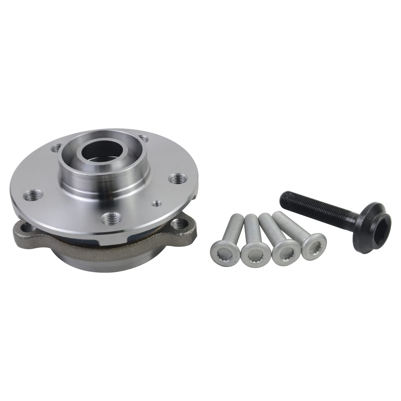 Koomaha 513301 Front & Rear Wheel Hub And Bearing Assembly Replacement For 2009-2015 Audi A4 A5 A6 A7 A8 Quattro Awd, Q5 Sq5 S4 S5 S6 S7 S8 Part# Br930817