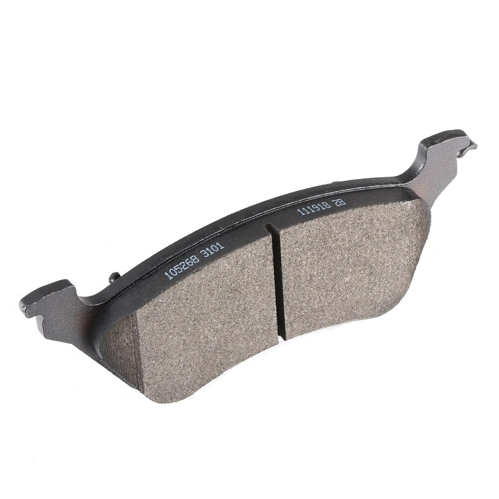 Eccpp D858-7734 4Pcs Rear Semi Metallic Disc Brake Pad Set Fit For Chrysler Town & Country 2001-2007,For Dodge Caravan 2001-2007