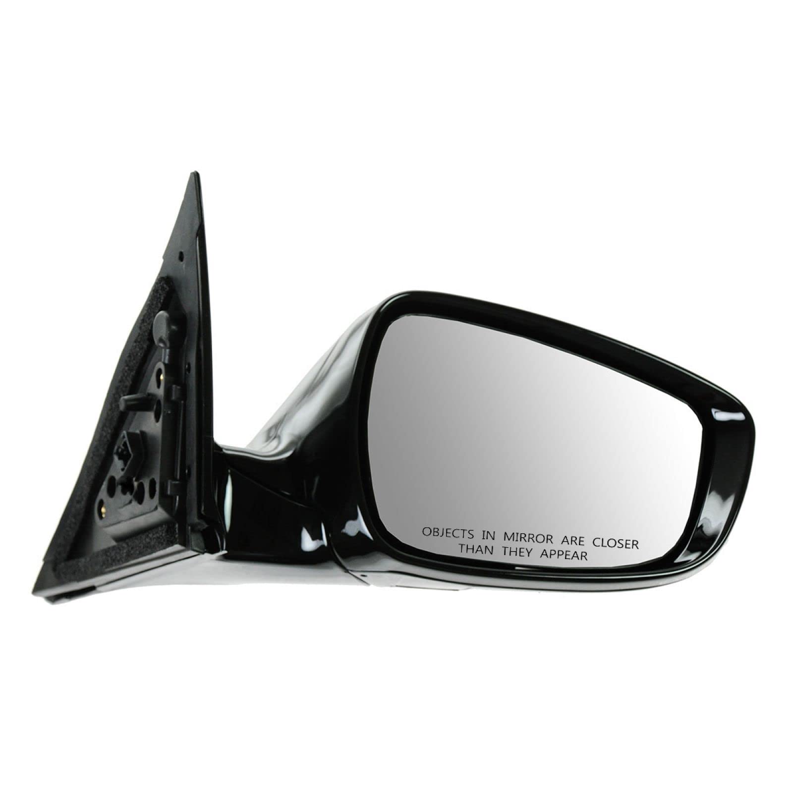 Trq Right Mirror With Heat With Housing Turn Signal Passenger Side Compatible With 2012-2016 Hyundai Veloster Hy1321195 Hy132121