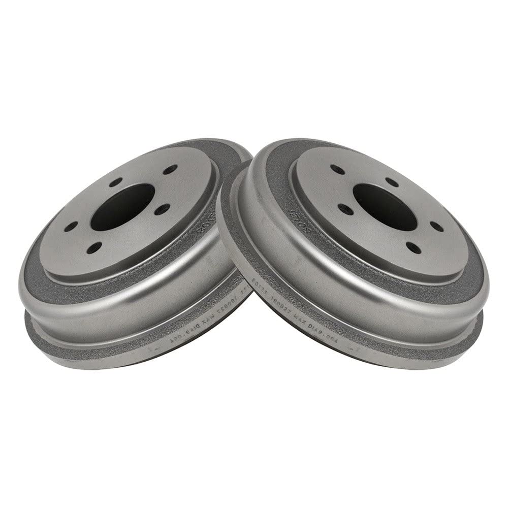 Trq Rear Brake Drum Pair Set For 2007-2010 Chevy Cobalt / 2007-2008 Pontiac G5 / 2006-2008 Chevy Hhr / 2005-2007 Chevy Malibu
