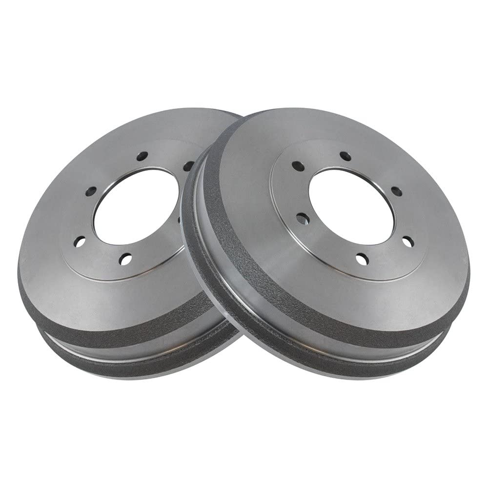 Trq Rear Brake Drum Pair Set For 2004-2012 Gmc Canyon / 2004-2012 Chevy Colorado / 2006 Isuzu I-280/2007-2008 I-290/2006 I-350/2