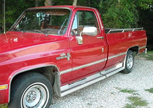 Automotive Authority 1973-1987 Chevy Gmc Chrome Side Body Trim Molding C10, C20, C30, K10, K20, K30, V10, Suburban, Custom Delux