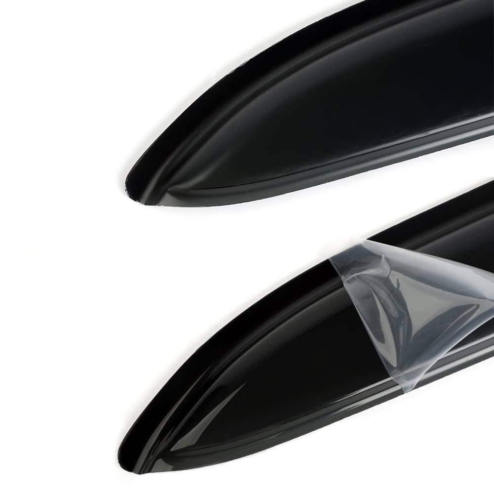 Deebior 94040 Side Window Visor Wind Vent Deflector fit for 2007-2013 Chevy Silverado/GMC Sierra 1500,2007-2014 2500HD/3500HD wi