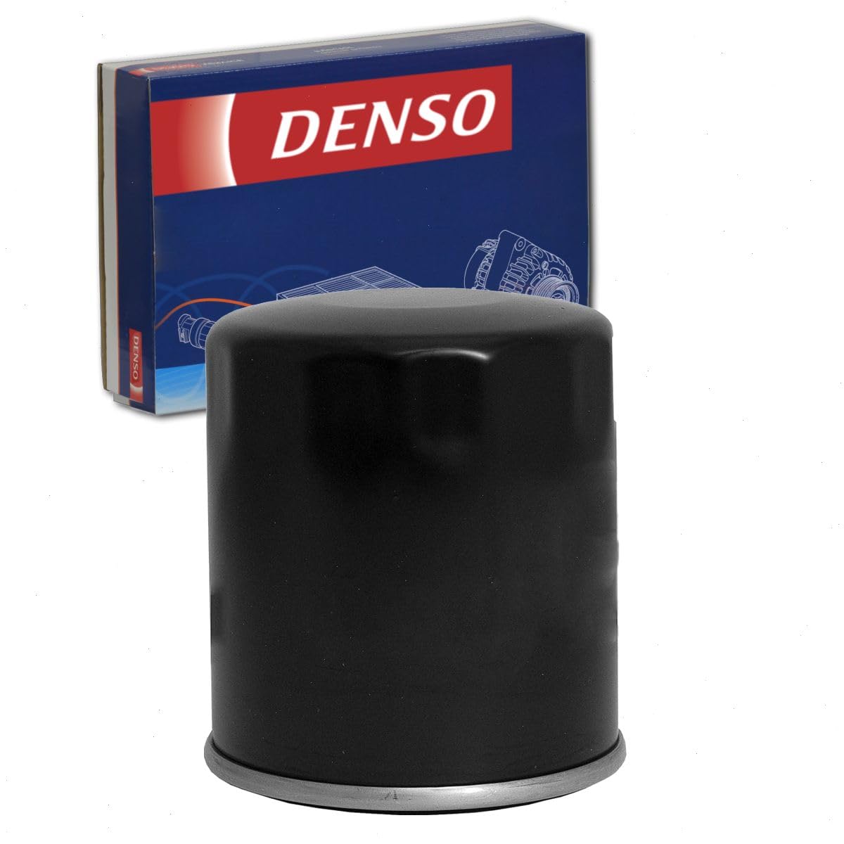 DENSO Engine Oil Filter compatible with Toyota Tacoma 2.4L 2.7L 3.4L 4.0L L4 V6 1995-2018